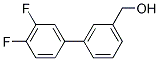 (3',4'-DIFLUOROBIPHENYL-3-YL)-METHANOL 结构式