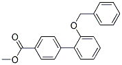 2'-(苄氧基)[1,1'-联苯]-4-羧酸甲酯 结构式
