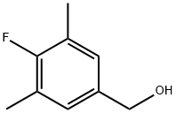 (4-氟-3,5-二甲基苯基)甲醇 结构式