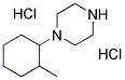 1-(2-METHYL-CYCLOHEXYL)-PIPERAZINE DIHYDROCHLORIDE 结构式