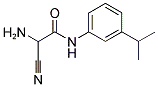 2-AMINO-2-CYANO-N-(3-ISOPROPYL-PHENYL)-ACETAMIDE 结构式