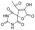 4-ACETYL-3-HYDROXY-1-OXA-7,9-DIAZASPIRO[4.5]DEC-3-ENE-2,6,8,10-TETRONE 结构式