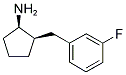 CIS-2-(3-FLUOROBENZYL)CYCLOPENTANAMINE 结构式