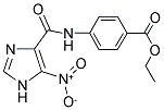 ETHYL 4-{[(5-NITRO-1H-IMIDAZOL-4-YL)CARBONYL]AMINO}BENZOATE 结构式