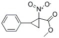 METHYL 1-NITRO-2-PHENYLCYCLOPROPANECARBOXYLATE 结构式