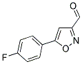5-(4-FLUOROPHENYL)ISOXAZOLE-3-CARBOXALDEHYDE 结构式