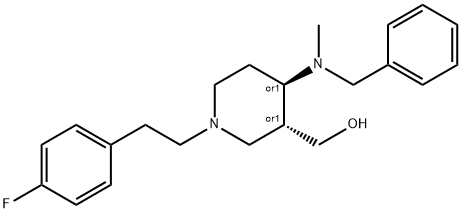 1-BENZYL-4-PIPERIDIN-1-YLMETHYL-PIPERIDIN-4-OL 结构式