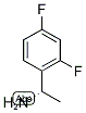 (S)-1-(2,4-DIFLUOROPHENYL)ETHANAMINE 结构式