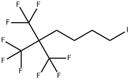 2,2-BIS(TRIFLUOROMETHYL)-6-IODO-1,1,1-TRIFLUOROHEXANE 结构式