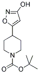 4-(3-HYDROXY-ISOXAZOL-5-YL)-PIPERIDINE-1-CARBOXYLIC ACID TERT-BUTYL ESTER 结构式
