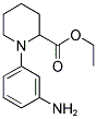 1-(3-AMINO-PHENYL)-PIPERIDINE-2-CARBOXYLIC ACID ETHYL ESTER 结构式