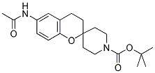 6-Acetylamino-2-spiro(N-Boc-piperidine-4-yl)-benzopyran 结构式