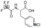 (S)-N-ALPHA-TRIFLUORACETYL-4-PYRIDYLALANINE, HCL 结构式