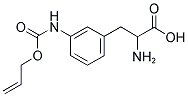 D, L-PHE(3-NH-ALLOC) 结构式