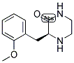 (S)-3-(2-METHOXY-BENZYL)-PIPERAZIN-2-ONE 结构式