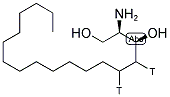 DIHYDROSPHINGOSINE, L-ERYTHRO [4,5-3H] 结构式