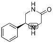 (S)-5-PHENYL-PIPERAZIN-2-ONE 结构式
