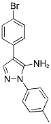 4-(4-BROMO-PHENYL)-2-P-TOLYL-2H-PYRAZOL-3-YLAMINE 结构式