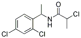 2-CHLORO-N-[1-(2,4-DICHLOROPHENYL)ETHYL]PROPANAMIDE 结构式