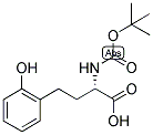 (S)-2-TERT-BUTOXYCARBONYLAMINO-4-(2-HYDROXY-PHENYL)-BUTYRIC ACID 结构式