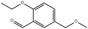 2-ETHOXY-5-(METHOXYMETHYL)BENZALDEHYDE 结构式