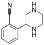 2-PIPERAZIN-2-YL-BENZONITRILE 结构式