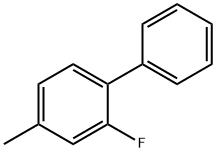 2-FLUORO-4-METHYLBIPHENYL 结构式