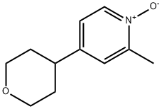 2-METHYL-4-(TETRAHYDRO-PYRAN-4-YL)-PYRIDINE 1-OXIDE 结构式