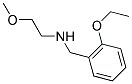 N-(2-乙氧基苄基)-2-甲氧基乙烷-1-胺 结构式