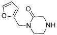 1-(2-FURYLMETHYL)PIPERAZIN-2-ONE 结构式