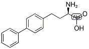 (R)-2-AMINO-4-BIPHENYL-4-YL-BUTYRIC ACID 结构式