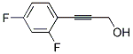 3-(2,4-DIFLUOROPHENYL)-2-PROPYN-1-OL 结构式