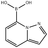 吡唑并[1,5-A]吡啶-7-基硼酸 结构式