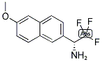 (1R)-2,2,2-TRIFLUORO-1-(6-METHOXY(2-NAPHTHYL))ETHYLAMINE 结构式