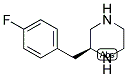 (S)-2-(4-FLUORO-BENZYL)-PIPERAZINE 结构式