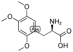(R)-2-AMINO-3-(2,4,5-TRIMETHOXY-PHENYL)-PROPIONIC ACID 结构式