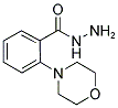 2-Morpholin-4-yl-benzoic acid hydrazide 结构式