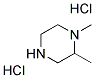 1,2-二甲基哌嗪二盐酸盐 结构式