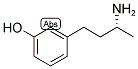 (R)-2-AMINO-4-(3-HYDROXYPHENYL)BUTANE 结构式