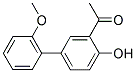 1-(4-HYDROXY-2'-METHOXY[1,1'-BIPHENYL]-3-YL)ETHANONE 结构式