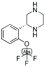 (R)-2-(2-TRIFLUOROMETHOXY-PHENYL)-PIPERAZINE 结构式