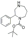 2-PHENYL-[1,4]DIAZEPANE-1-CARBOXYLIC ACID TERTIER-BUTYL ESTER 结构式