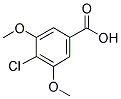 4-CHLORO-3,5-DIMETHOXYBENZOIC ACID 结构式