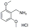 2,6-DIMETHOXY-BENZYLAMINE HYDROCHLORIDE 结构式