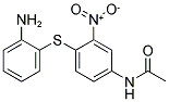 4-ACETAMIDO-2'-AMINO-2-NITRODIPHENYL SULPHIDE 结构式
