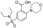 5-[(DIETHYLAMINO)SULFONYL]-2-MORPHOLIN-4-YLBENZOIC ACID 结构式