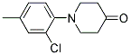 1-(2-CHLORO-4-METHYLPHENYL)-4-PIPERIDINONE 结构式