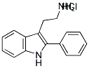 2-PHENYLTRYPTAMINE HYDROCHLORIDE 结构式