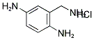 2,5-Diaminobenzylamine hydrochloride 结构式