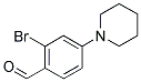 2-BROMO-4-PIPERIDIN-1-YL-BENZALDEHYDE 结构式